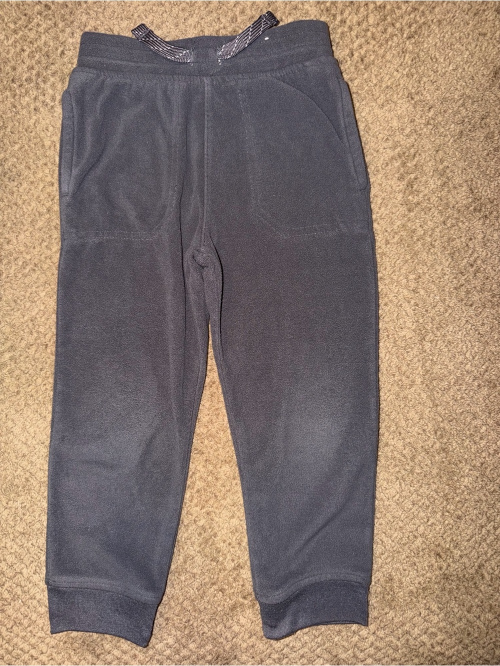Garanimals Kid’s Dark Gray 100% Polyester Fleece Jogger Pants - 4T